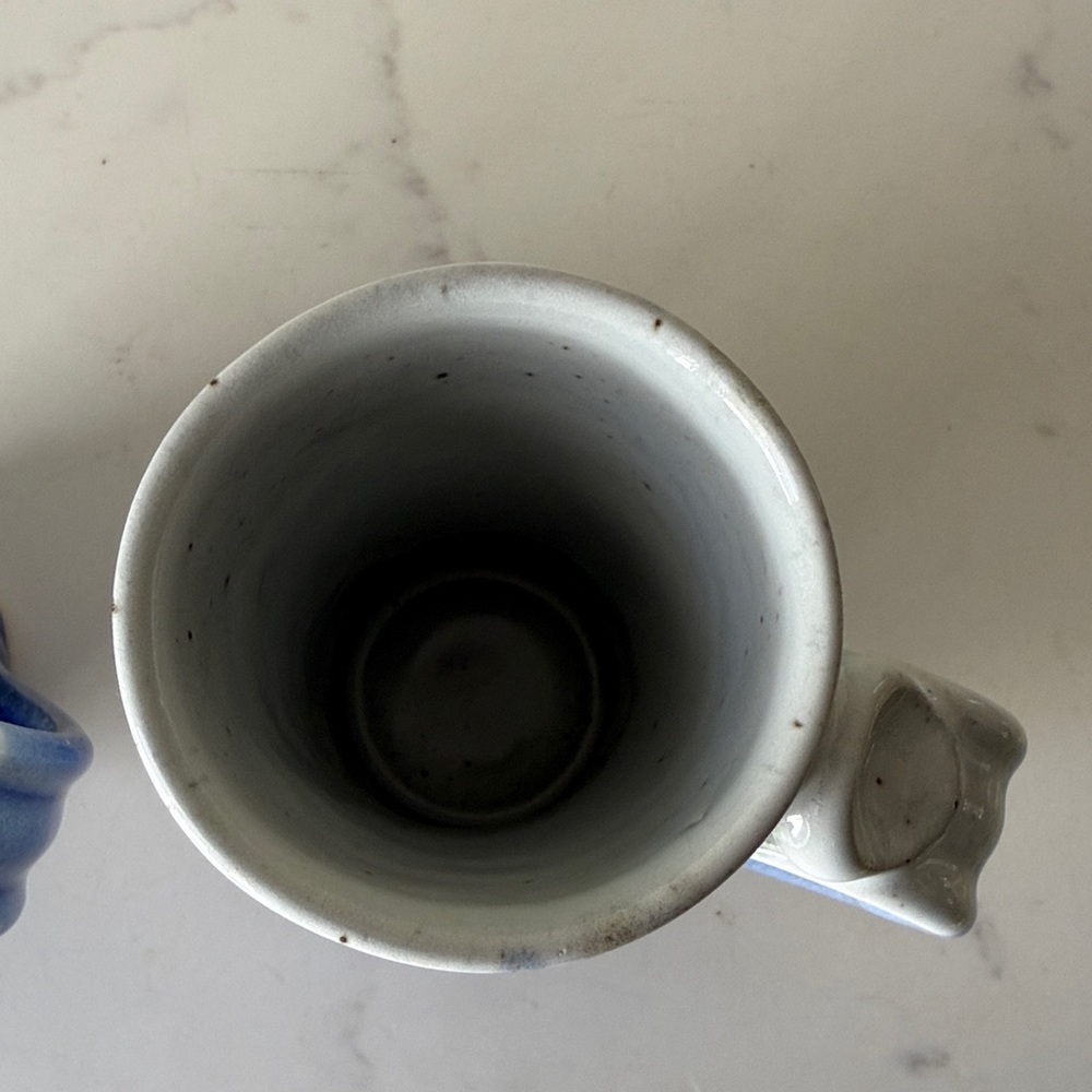 Vintage Chappelle Pottery Mugs Set of 2 Signed - Picture 7 of 13